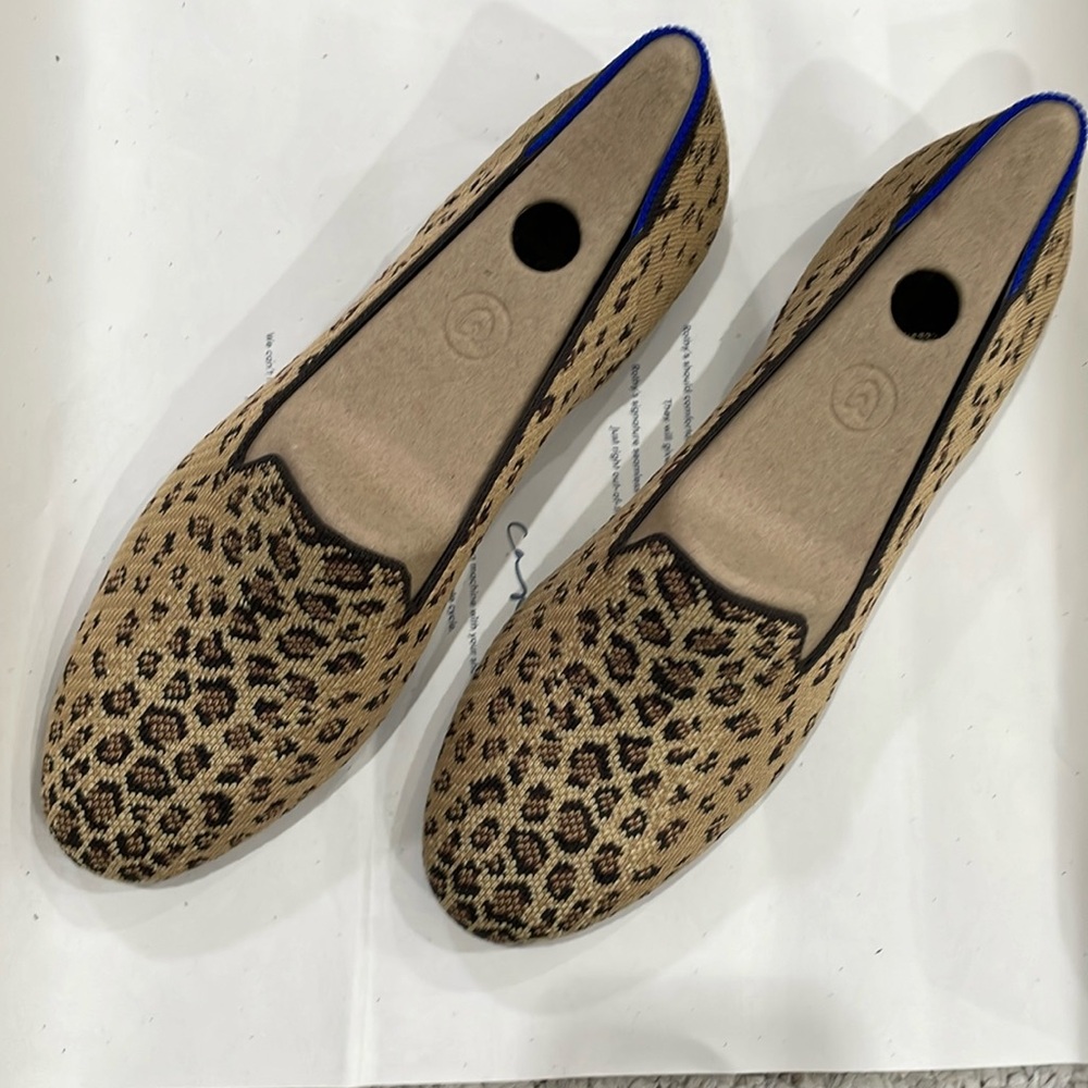 Rothy’s Sz 9.5 Loafers, Cheetah